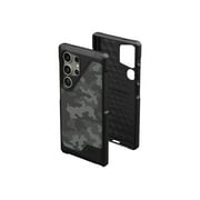 UAG Samsung Galaxy S24 Ultra Case 6.8 Metropolis LT Micro Hex Camo Graphite, Magnetic Charging Rugged Military Drop-Proof Impact Resistant Non-Slip Protective Cover