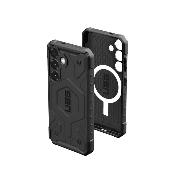 UAG Samsung Galaxy S25 Case 6.2" Pathfinder - Compatible with Magnetic Charging Armor Shell Impact-Resistant Rugged Military Drop Tested Protective Cover, Black