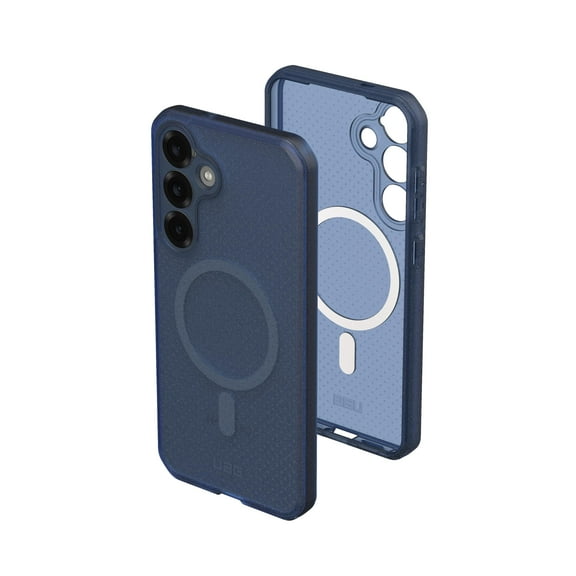 UAG Samsung Galaxy S25 Plus Case 6.7" DOT - Compatible with Magnetic Charging Slim Transparent Rugged Military Drop Tested Protective Cover, Cloud Blue