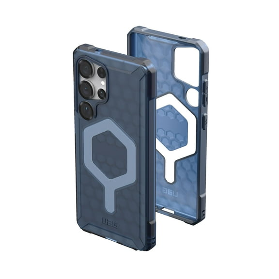 UAG Samsung Galaxy S25 Ultra Case 6.8" Essential Armor - Compatible with Magnetic Charging Rugged Military Drop Tested Anti-Slip Protective Cover, Cloud Blue