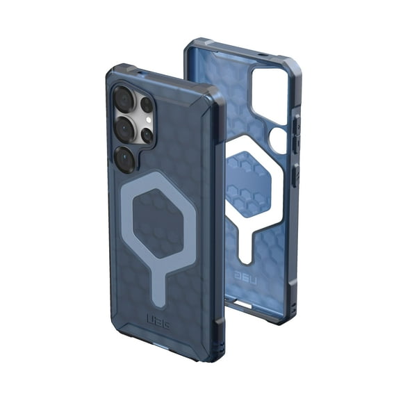 UAG Samsung Galaxy S25 Ultra Case 6.9" Essential Armor - Compatible with Magnetic Charging Rugged Military Drop Tested Anti-Slip Protective Cover, Cloud Blue