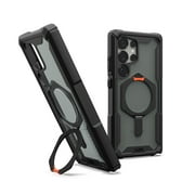 UAG Samsung Galaxy S25 Ultra Case 6.8" with Kickstand Plasma XTE - Compatible with Magnetic Charging Transparent Rugged 