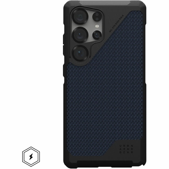 UAG Samsung Galaxy S25 Ultra Case 6.8" Metropolis LT - Compatible with Magnetic Charging Impact-Resistant Rugged Military Drop Tested Protective Cover, Kevlar Mallard