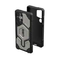 UAG Samsung Galaxy S25 Ultra Case 6.8" Monarch Pro - Compatible with Magnetic Charging Rugged Military Drop Tested Protective Cover, Titanium