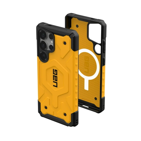 UAG Samsung Galaxy S25 Ultra Case 6.8" Pathfinder - Compatible with Magnetic Charging Armor Shell Impact-Resistant Rugged Military Grade Protective Cover, Heritage Yellow