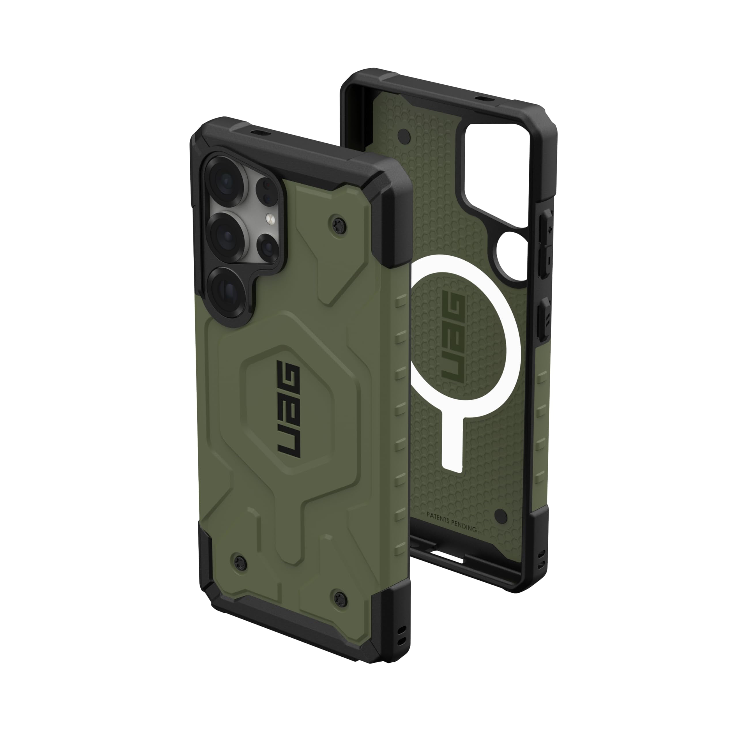 UAG Samsung Galaxy S25 Ultra Case 6.8" Pathfinder - Compatible with Magnetic Charging Armor Shell Impact-Resistant Rugged Military Grade Protective Cover, Olive Drab