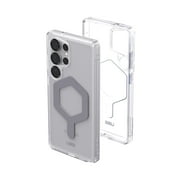 UAG Samsung Galaxy S25 Ultra Case 6.8" Plyo Pro - Compatible with Magnetic Charging Transparent Rugged Military Drop Tested Protective Cover, Ice/Silver