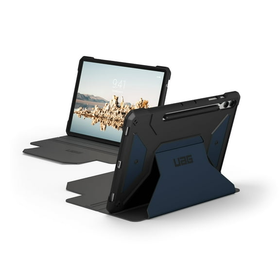 UAG Samsung Galaxy Tab S9 Plus Case 12.4" 2023 SM-X810 Metropolis SE Mallard, Multi-Angle Kickstand Folio with Auto Wake/Sleep & S Pen Holder Rugged Protective Cover by URBAN ARMOR GEAR