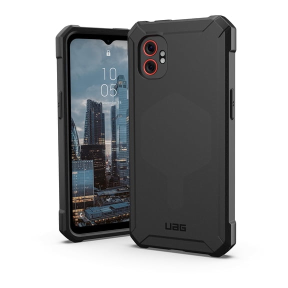 UAG Smasung XCover 7 Pro / 6 Pro Case - Magnetic Charging Compatible Secure Grip Rugged Military Grade Dropproof Protective Cover,Essential Armor Black