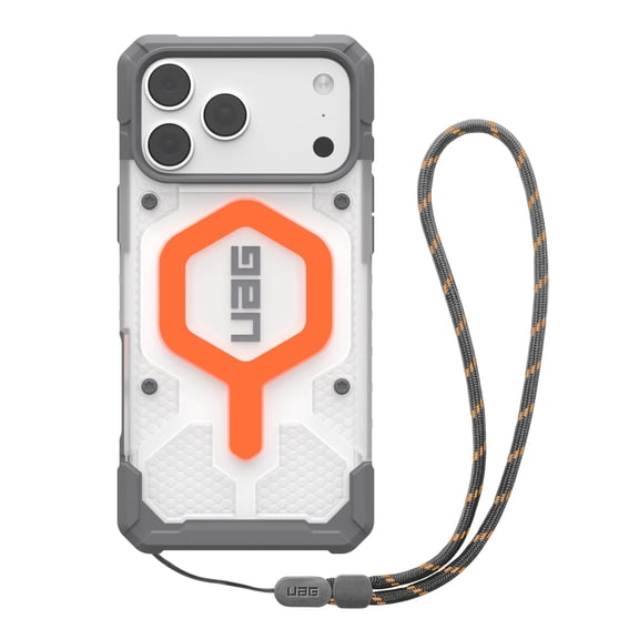 UAG Case for iPhone 18 Pro Max/iPhone 17 Pro Max   Lanyard Bundle, Orange, MagSafe Compatible, Glow-in-the-Dark Illuminate Magnet, Wrist Strap Lanyard w/ Adjustable Clasp, Shock Absorption