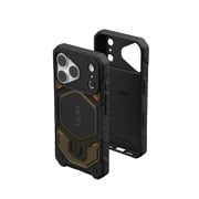 UAG Monarch Pro Case for iPhone 18 Pro/iPhone 17 Pro, Element Green, Camera Control Cover Button, MagSafe Compatible, Kevlar Material, Featherlight, Traction Grip, Military Grade Drop Tested