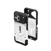 UAG Pathfinder Case for iPhone 18 Pro/iPhone 17 Pro, White, MagSafe Compatible, Rugged Durability, Impact Protection, Shock Absorption, Traction Grip, Military Grade Drop Protection