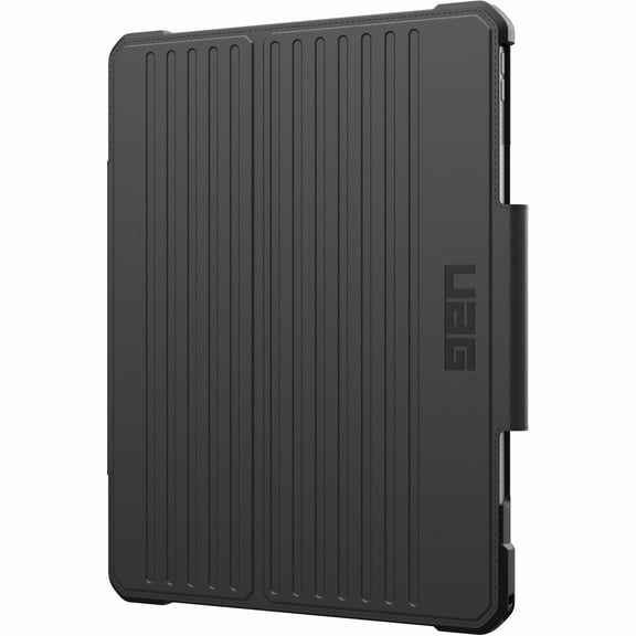 UAG iPad Air 13" Case (1st-3nd Gen 2024-2026) M4/M3 - Rugged Multi-Angle Viewing Folio Protective Cover Pencil Holder & Adjustable Stand, Metropolis SE Black