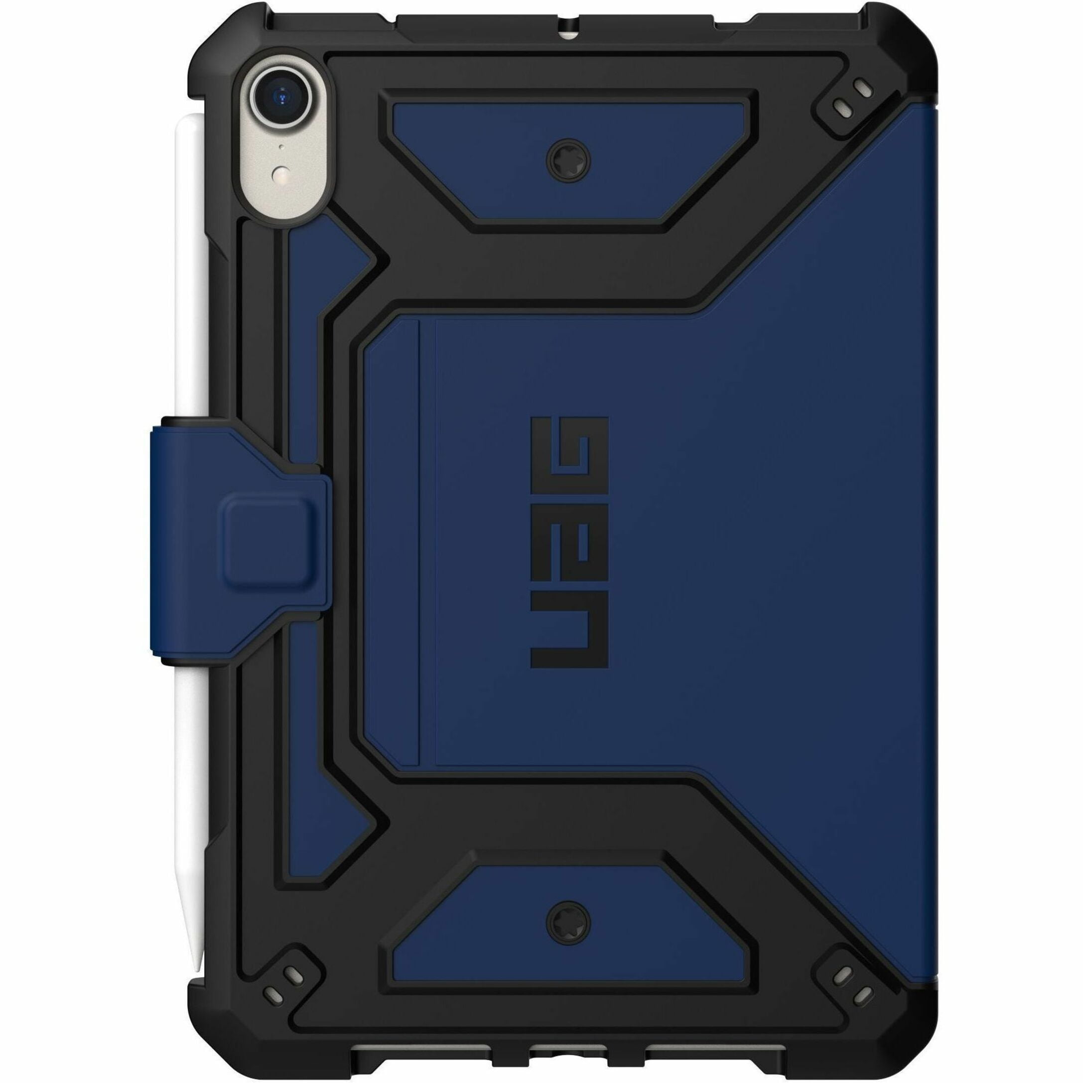 UAG iPad Mini A17 Pro Case (7th Gen, 2024) A2993 A2995 A2996 8.3" Metropolis SE, Rugged Multi-Angle Folio Stand Smooth Protective Cover w/ Pencil Pro Holder, Mallard