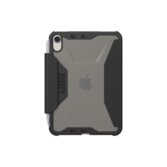 UAG iPad Mini A17 Pro Case (7th Gen, 2024) A2993 A2995 A2996 8.3" Plyo, Rugged Translucent Multi-Angle Viewing Folio Stand with Pencil Holder Protective Cover, Ice