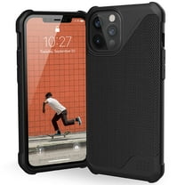 UAG iPhone 12 Pro Max Case [6.7-inch screen] Feather-Light Heavy Duty Shockproof Slim Rugged Metropolis LT. Protective Cover, Armortex FIBR ARMR Black
