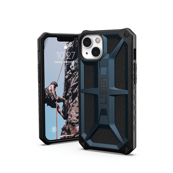 UAG iPhone 13 Case [6.1-inch screen] Rugged Lightweight Slim Shockproof Premium Monarch Protective Cover, Mallard
