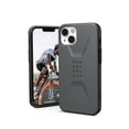thumbnail image 1 of UAG iPhone 13 Case [6.1-inch screen] Sleek Ultra-Thin Shock-Absorbent Civilian Protective Cover, Silver, 1 of 5