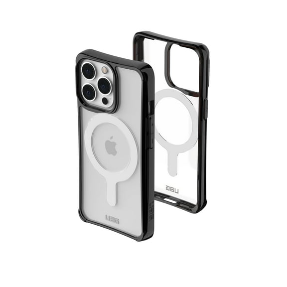 UAG iPhone 13 Pro Case [6.1-inch screen] Compatible with MagSafe Rugged Lightweight Slim Shockproof Clear Plyo Protective Cover, Ash