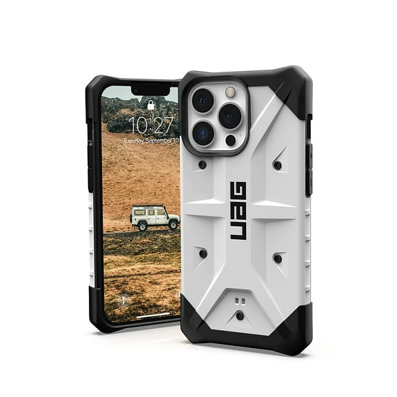 UAG iPhone 13 Pro Case [6.1-inch screen] Rugged Lightweight Slim Shockproof Pathfinder Protective Cover, White
