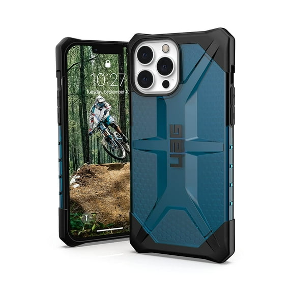 UAG iPhone 13 Pro Max Case [6.7-inch screen] Rugged Lightweight Slim Shockproof Transparent Plasma Protective Cover, Mallard