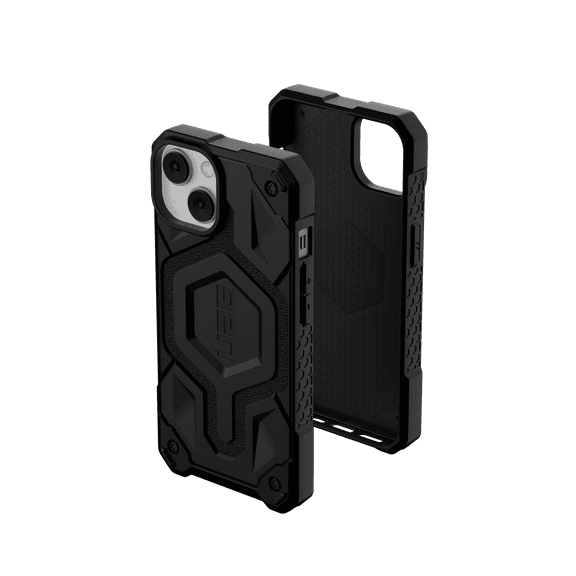 UAG iPhone 14 Case Black 6.1" Monarch Pro Built-in Magnet Compatible with MagSafe Charging Rugged Shockproof Dropproof Premium Protective Cover