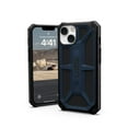 thumbnail image 1 of UAG iPhone 14 Case Blue Mallard 6.1" Monarch Rugged Premium Protective Cover Lightweight Slim Shockproof Dropproof Compatible with Wireless Charging, 1 of 6