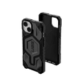 thumbnail image 1 of UAG iPhone 14 Case Kevlar Silver 6.1" Monarch Pro Built-in Magnet Compatible with MagSafe Charging Rugged Shockproof Dropproof Premium Protective Cover, 1 of 6