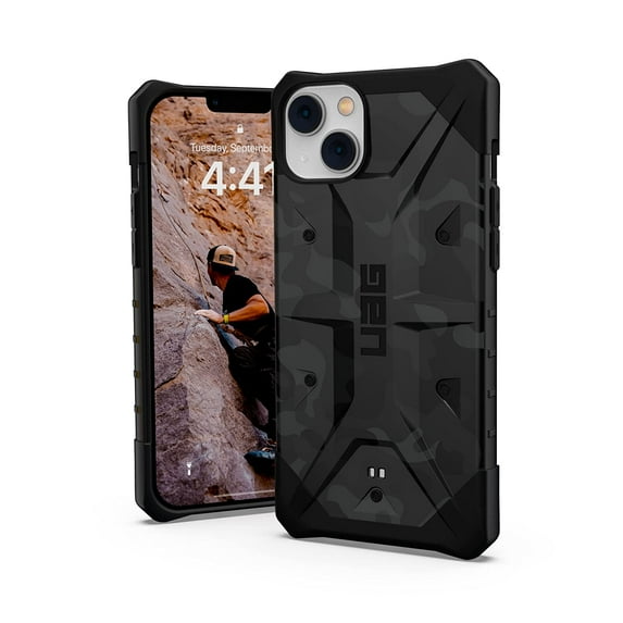 UAG iPhone 14 Plus Case Midnight Camo 6.7" Pathfinder SE Slim Lightweight Shockproof Dropproof Rugged Protective Cover Compatible with Wireless Charging by URBAN ARMOR GEAR