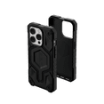 thumbnail image 1 of UAG iPhone 14 Pro Case Kevlar Black 6.1" Monarch Pro Built-in Magnet Compatible with MagSafe Charging Rugged Shockproof Dropproof Premium Protective Cover, 1 of 6