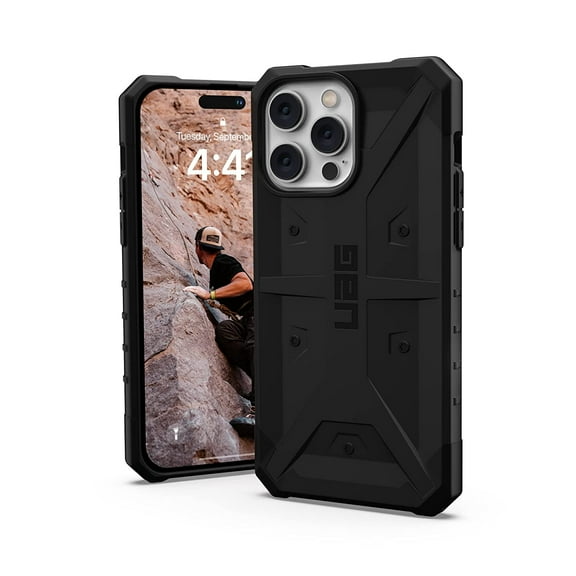 UAG iPhone 14 Pro Max Case Black 6.7" Pathfinder Slim Lightweight Shockproof Dropproof Rugged Protective Cover Compatible with Wireless Charging by URBAN ARMOR GEAR