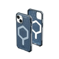 UAG iPhone 15 Case 6.1" Essential Armor Cloud Blue, Built-in Magnet Compatible with MagSafe Charging Rugged Military Grade Dropproof Protective Cover