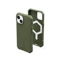 thumbnail image 1 of UAG iPhone 15 Plus Case 6.7" Essential Armor Olive Drab Built-in Magnet Compatible with MagSafe Charging Rugged Military Grade Dropproof Protective Cover by URBAN ARMOR GEAR, 1 of 9