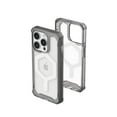 thumbnail image 1 of UAG iPhone 15 Pro Case 6.1" Plyo Ash/White Built-in Magnet Compatible with MagSafe Charging Rugged Anti-Yellowing Transparent Clear Dropproof Protective Cover by URBAN ARMOR GEAR, 1 of 9
