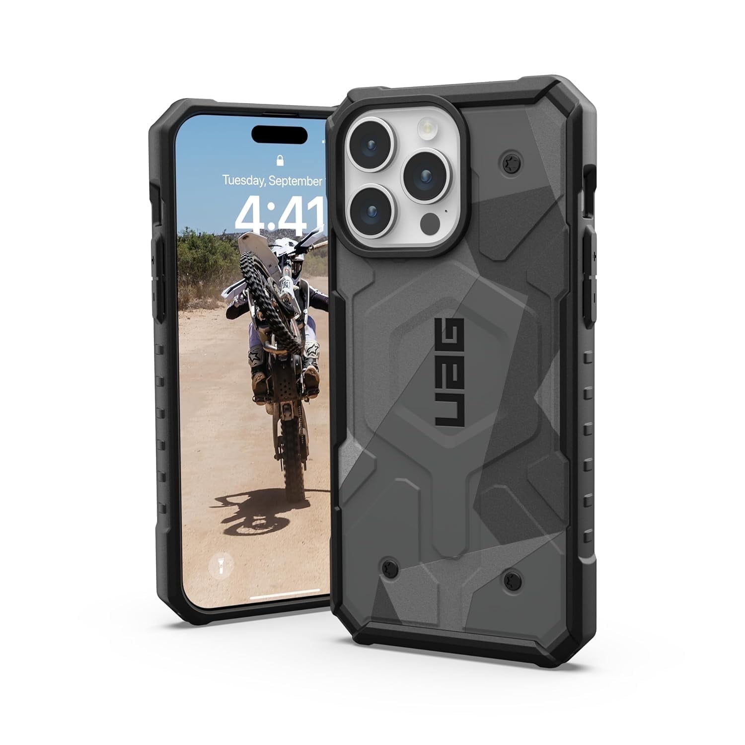 UAG iPhone 15 Pro Max MagSafe対応 カーボン UAG iPhone 15 Pro Max用 MagSafe対応ケース MONARCH PRO
