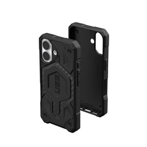 UAG iPhone 16 Case 6.1" Monarch Pro - Compatible with MagSafe Charging Rugged Heavy Duty Shockproof Anti-Slip Military Grade Protective Cover, Carbon Fiber
