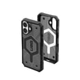thumbnail image 1 of UAG iPhone 16 Case 6.1" Pathfinder Clear - Compatible with MagSafe Charging Rugged Shockproof Anti-Slip Military Grade Protective Cover, Ash, 1 of 6