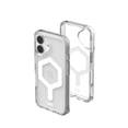 thumbnail image 1 of UAG iPhone 16 Case 6.1" Plyo - Compatible with MagSafe Charging Rugged Slim Anti-Yellowing Transparent Clear Shockproof Military Grade Protective Cover, Ice/White, 1 of 9
