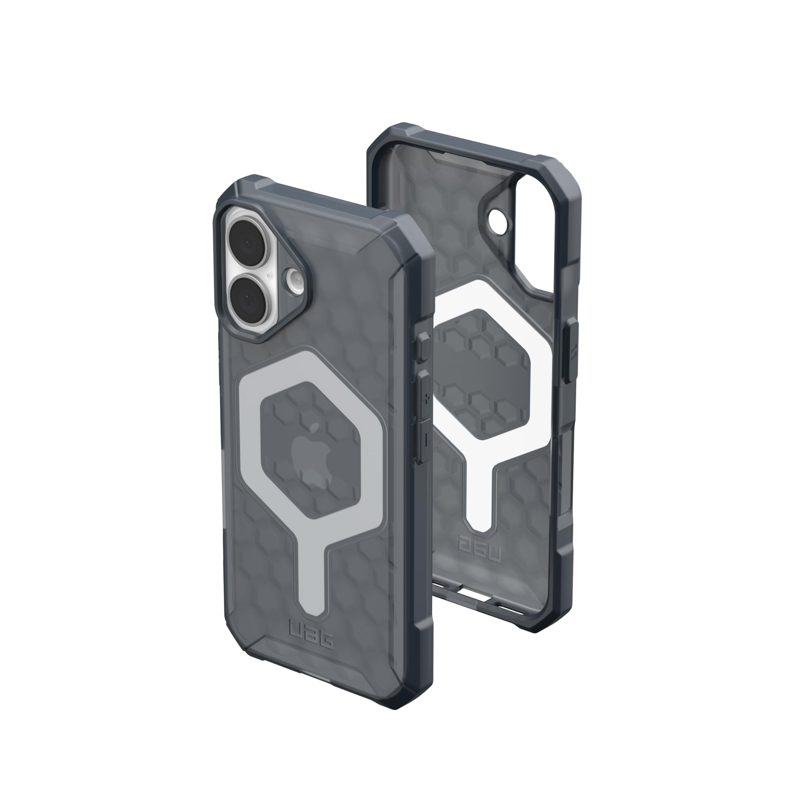 UAG iPhone 16 Case Essential Armor Military-Grade Case Optimized for Magsafe, Ash