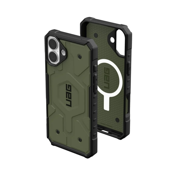 UAG iPhone 16 Plus Case Pathfinder Armor Military-Grade & Magsafe Compatible Case, Olive Drab