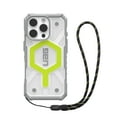 thumbnail image 1 of UAG iPhone 16 Pro Case 6.3" Pathfinder Clear Active Neon Compatible with MagSafe Charging Rugged Shockproof MIL-Grade Protective Cover + Lanyard Black Neon Bundle Set, 1 of 8