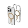 thumbnail image 1 of UAG iPhone 16 Pro Case 6.3" Plyo - Compatible with MagSafe Charging Rugged Slim Anti-Yellowing Transparent Clear Shockproof Military Grade Protective Cover, Ice/Gold, 1 of 6