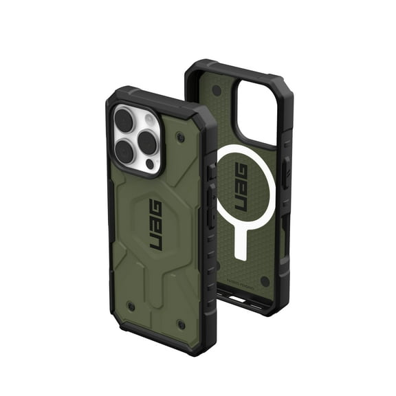 UAG iPhone 16 Pro Case Pathfinder Armor Military-Grade & Magsafe Compatible Case, Olive Drab