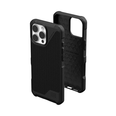 UAG iPhone 16 Pro Max Case 6.9" Metropolis LT - Compatible with MagSafe Charging Rugged Shockproof Anti-Slip Military Grade Protective Cover, Kevlar Black