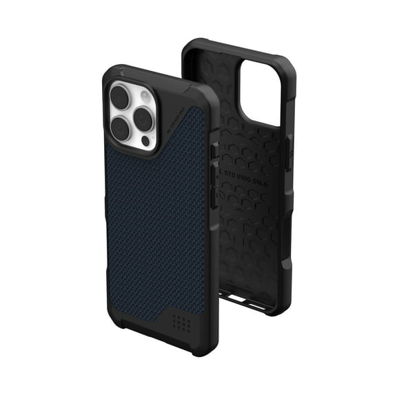UAG iPhone 16 Pro Max Case 6.9" Metropolis LT - Compatible with MagSafe Charging Rugged Shockproof Anti-Slip Military Grade Protective Cover, Kevlar Mallard