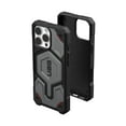 thumbnail image 1 of UAG iPhone 16 Pro Max Case 6.9" Monarch Pro - Compatible with MagSafe Charging Rugged Heavy Duty Shockproof Anti-Slip Military Grade Protective Cover, Kevlar Silver, 1 of 9