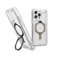 thumbnail image 1 of UAG iPhone 16 Pro Max Case 6.9" Plasma XTE Clear/Titanium, - Compatible with MagSafe Charging Rugged Shockproof Anti-Slip Military Grade Protective Cover with Kickstand, 1 of 9