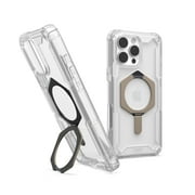UAG iPhone 16 Pro Max Case 6.9" Plasma XTE Clear/Titanium, - Compatible with MagSafe Charging Rugged Shockproof Anti-Slip Military Grade Protective Cover with K