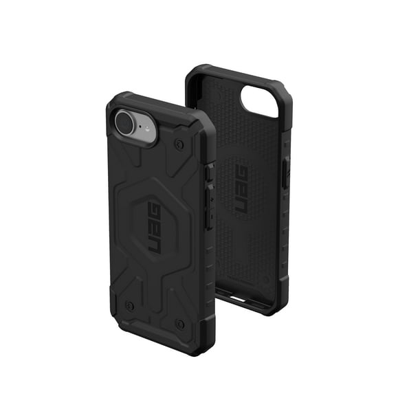 UAG iPhone 17e / iPhone 16e Case Pathfinder - Compatible with MagSafe Rugged Military Grade Drop Proof Protective Cover, Black