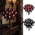 thumbnail image 1 of UALSRZL Halloween Decorations Flower, 10pcs Artificial Rose Halloween Skull Flowers, Faux Flowers for Vase Home Table Mantel Scary House Decor, Red, 1 of 7
